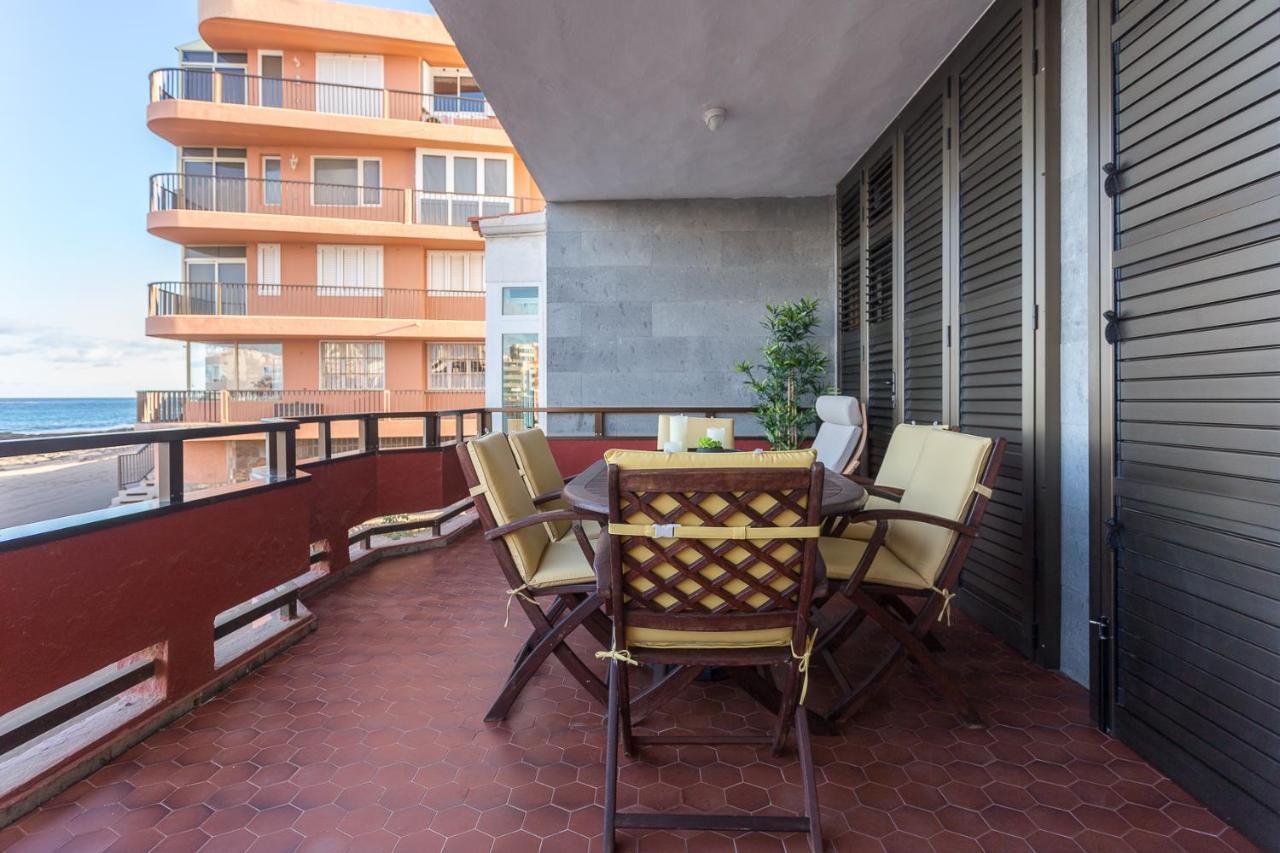 Front Line Beach With Fantastic Terrace. Telde Exterior foto
