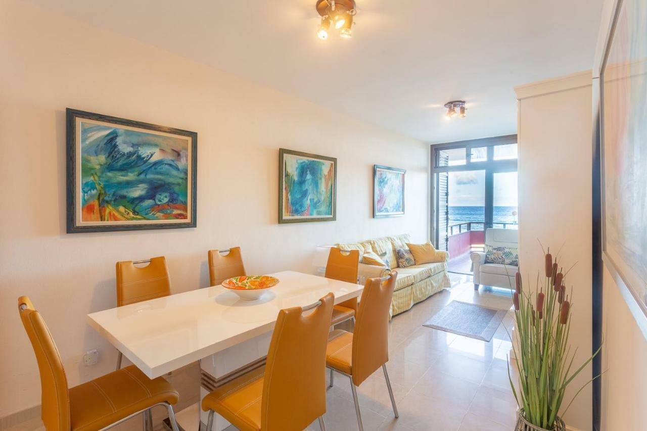 Front Line Beach With Fantastic Terrace. Telde Exterior foto